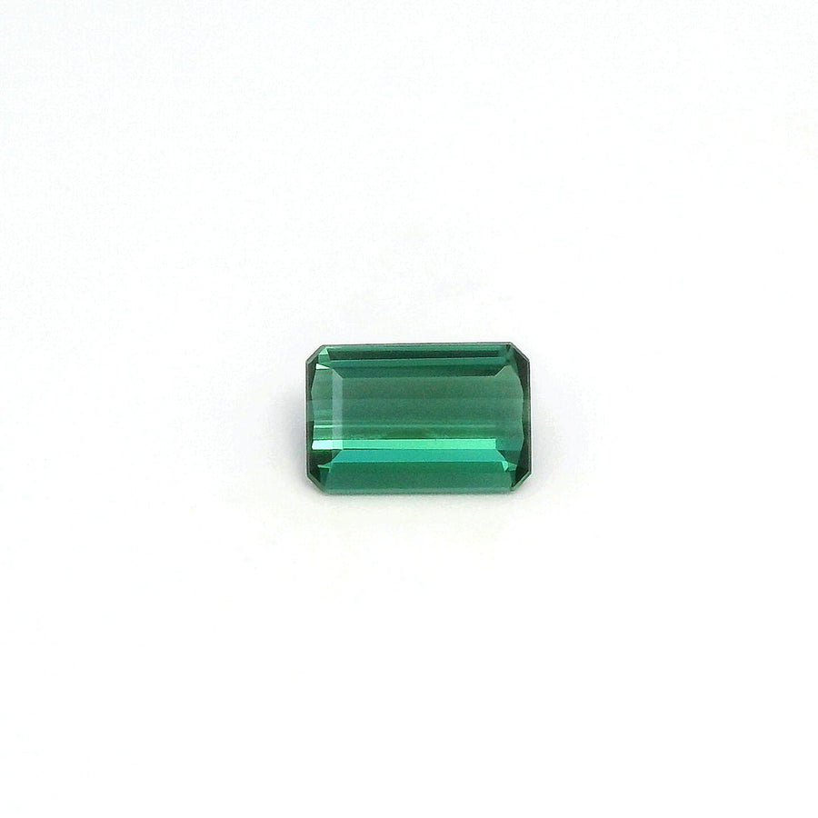 Octagonal Green Tourmaline 0.5ct loose gemstone