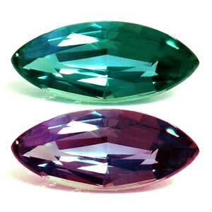 Marquise Green Alexandrite 0.23ct loose gemstone