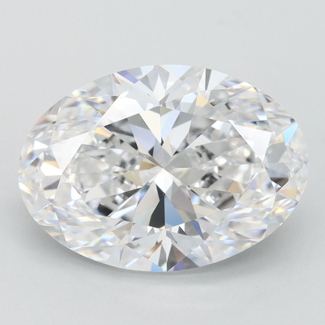 Oval Lab-Grown Diamond 3.48ct D IF
