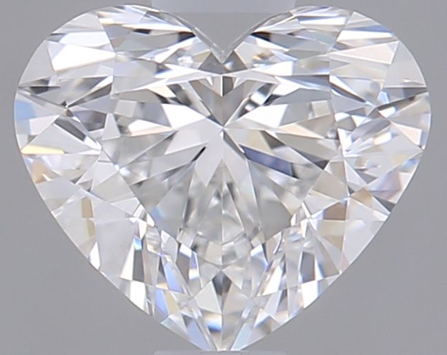Heart Natural Diamond 0.52ct F VVS1
