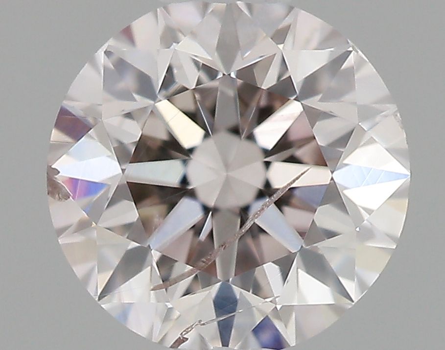 Round Faint Pink Natural Diamond 0.41ct I1 loose diamond