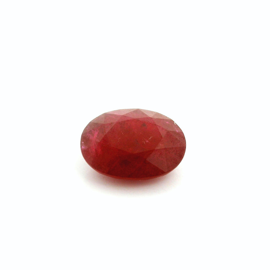 Oval Red Ruby 3.25ct loose gemstone