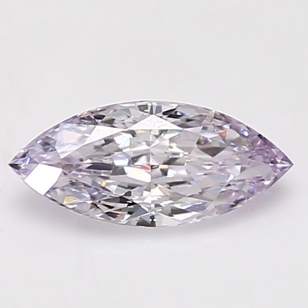 Marquise Fancy Light Pinkish Purple Natural Diamond 1.02ct SI1 loose diamond
