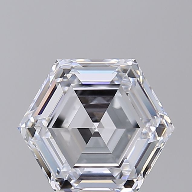Hexagonal Lab-Grown Diamond 2.02ct D VVS1