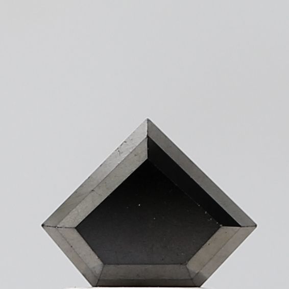 Trilliant Black Natural Diamond 0.61ct VS1 loose diamond