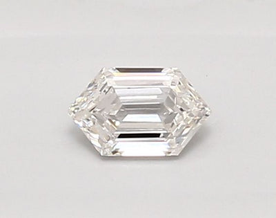 Hexagonal Lab-Grown Diamond 0.33ct E VVS1