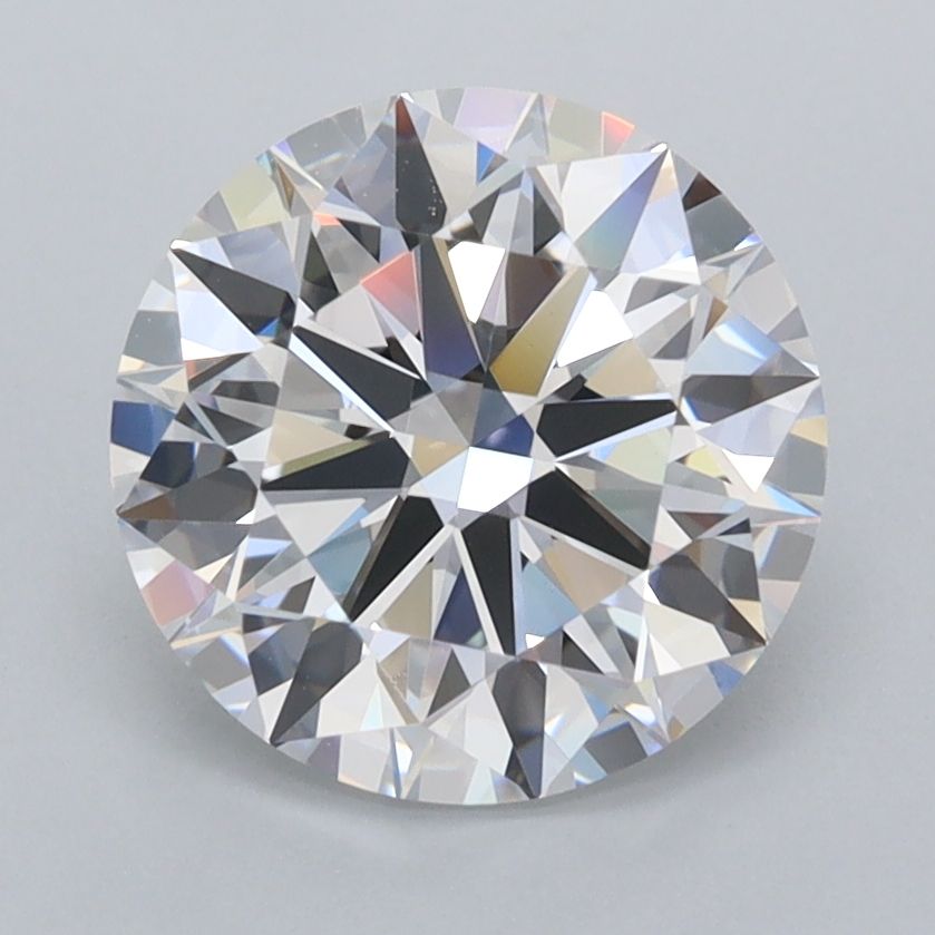 Round Lab-Grown Diamond 2.52ct D FL