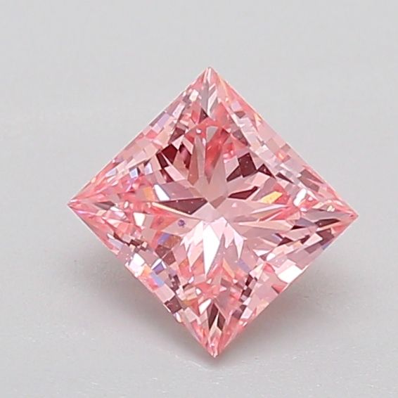 Rose Fancy Vivid Green Lab-grown Diamond 0.71ct VS2 loose diamond