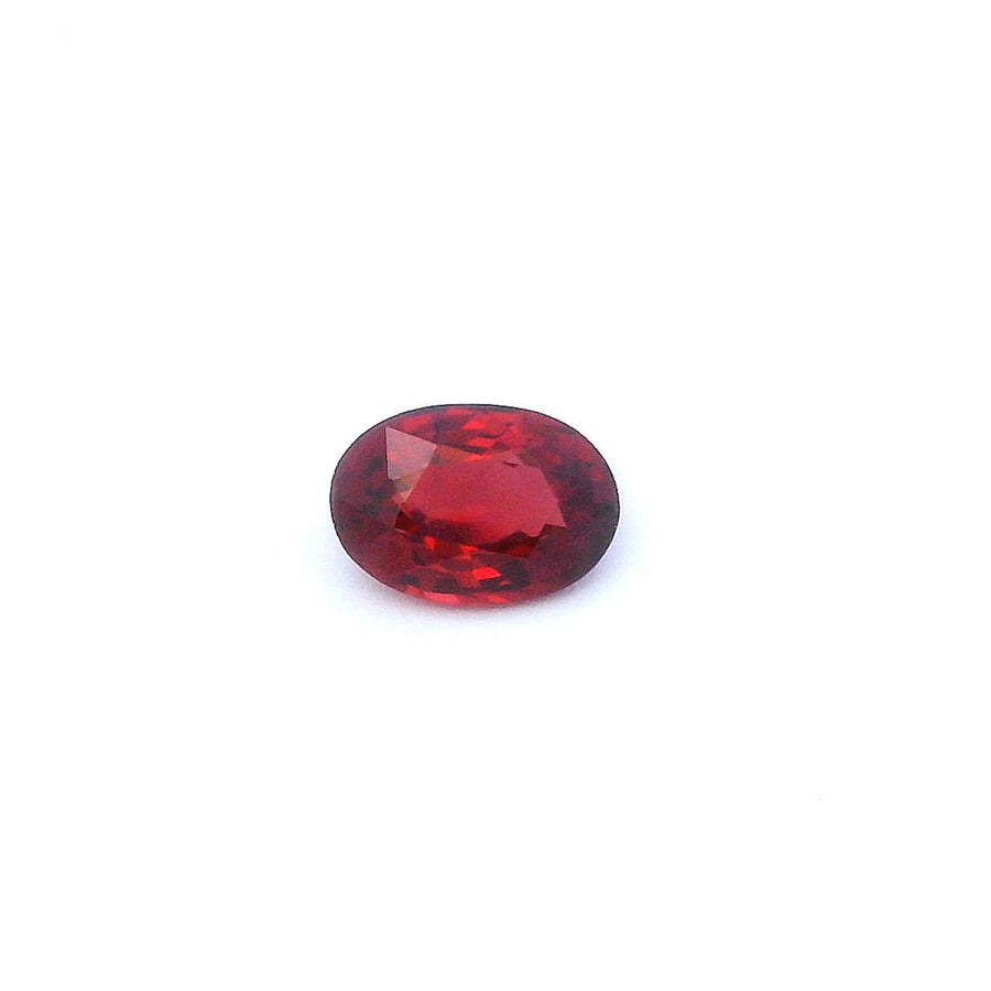 Oval Red Ruby 0.68ct loose gemstone