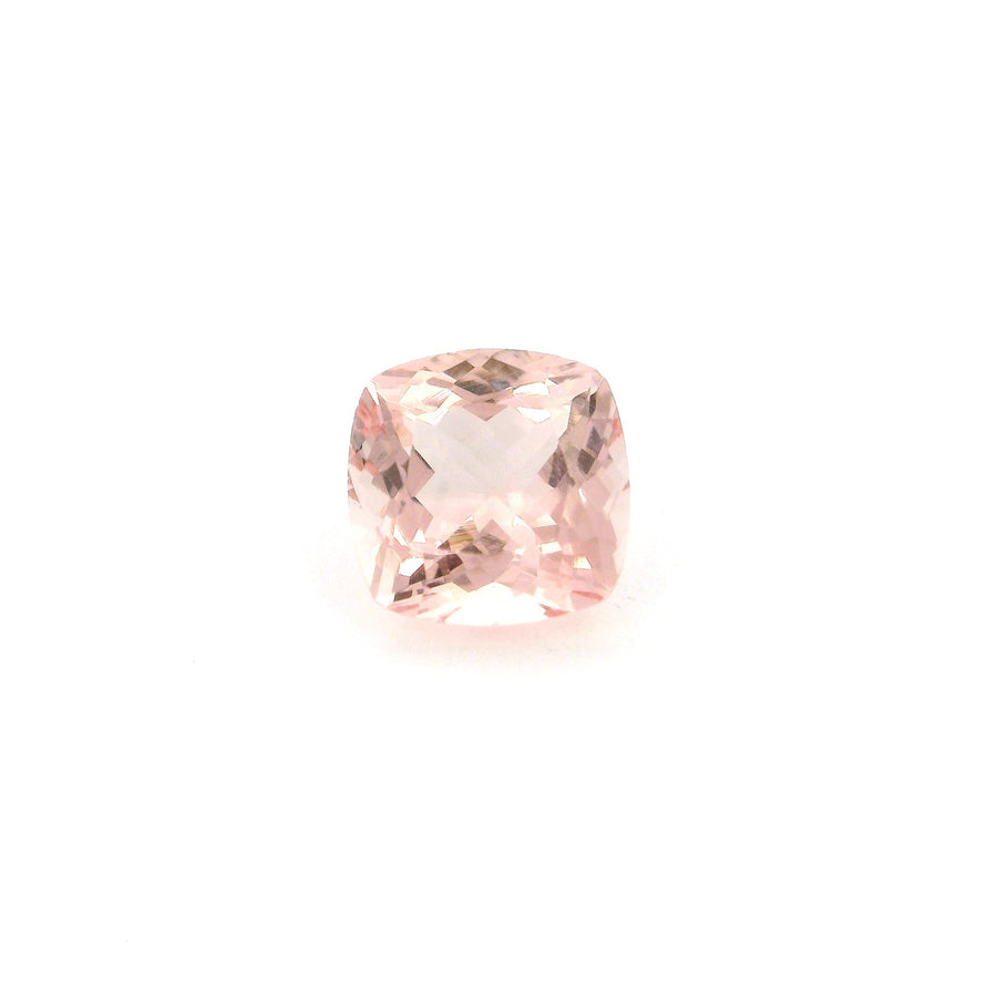 Cushion Pink Morganite 2.3ct loose gemstone