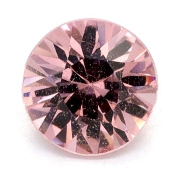 Round Pink Spinel 0.43ct loose gemstone