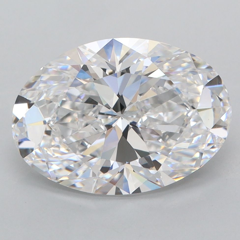 Oval Lab-Grown Diamond 3.51ct D FL