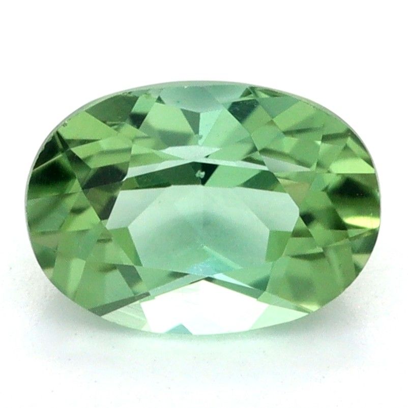 Oval Green Tourmaline 0.96ct loose gemstone