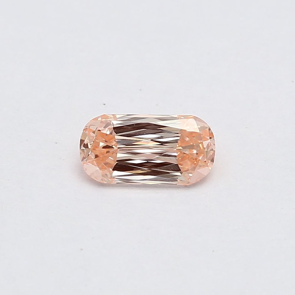 Cushion Fancy Orange Lab-grown Diamond 0.68ct VS1 loose diamond