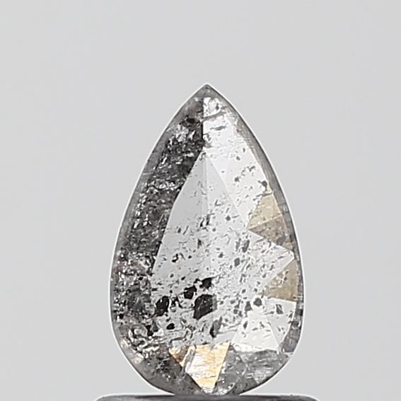 Pear Salt And Pepper Natural Diamond 0.36ct VVS2 loose diamond