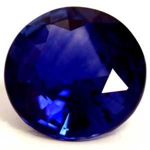 Round Blue Sapphire 1.63ct loose gemstone