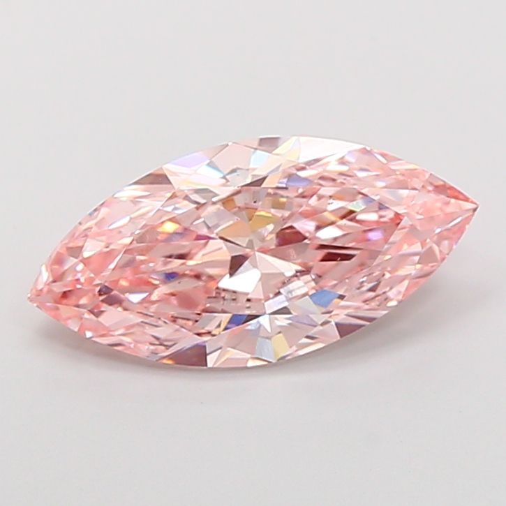 Marquise Fancy Vivid Pink Lab-grown Diamond 4ct VS1 loose diamond