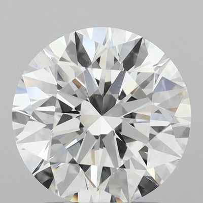 Round Natural Diamond 1.71ct G VVS1
