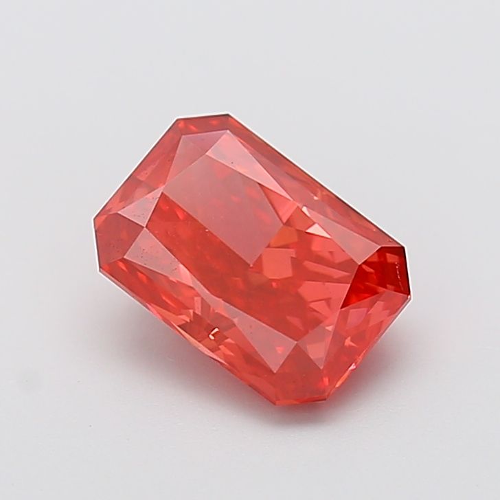 Radiant Fancy Vivid Red Lab-grown Diamond 2.53ct VVS2 loose diamond