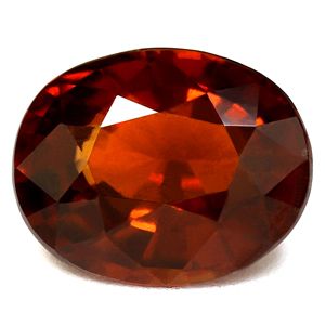 Oval Orange Garnet 7.43ct loose gemstone