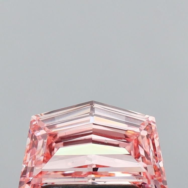 Pentagonal Fancy Intense Pink Lab-grown Diamond 1.03ct VS2 loose diamond