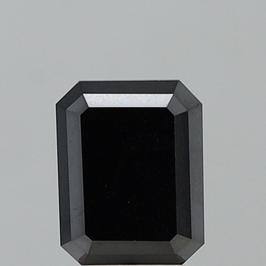 Emerald Black Natural Diamond 2.75ct VVS1 loose diamond