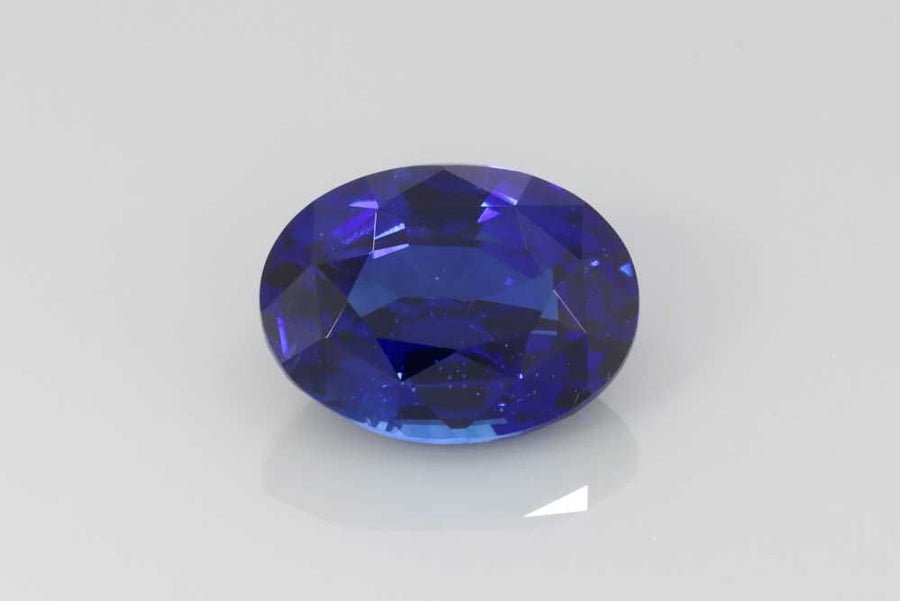 Oval Blue Sapphire 3.01ct loose gemstone