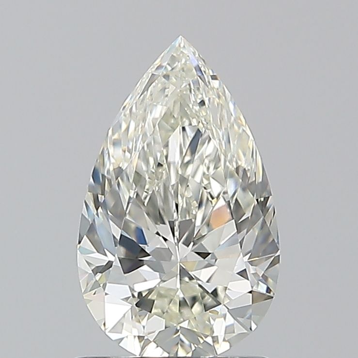 Pear Natural Diamond 1.01ct H VVS2