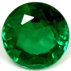 Round Green Emerald 1.68ct loose gemstone