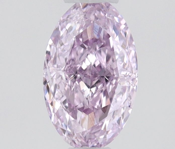 Oval Fancy Pinkish Purple Natural Diamond 0.16ct SI2 loose diamond