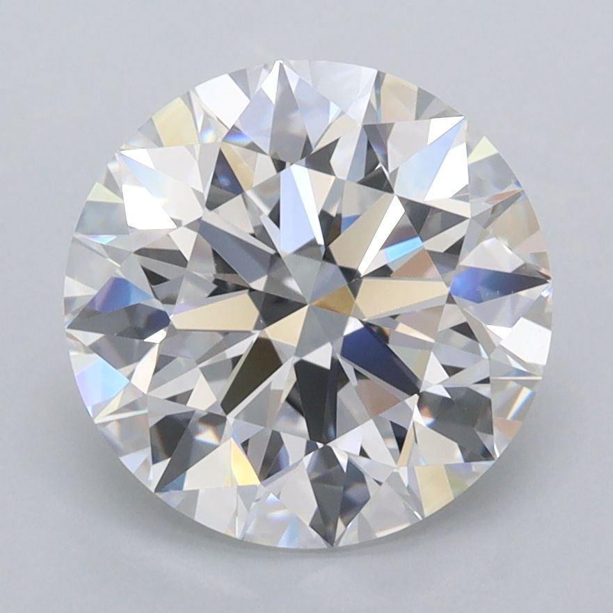 Round Lab-Grown Diamond 3.25ct D FL