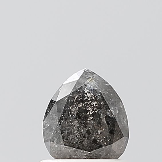 Pear Salt And Pepper Natural Diamond 0.84ct VVS2 loose diamond