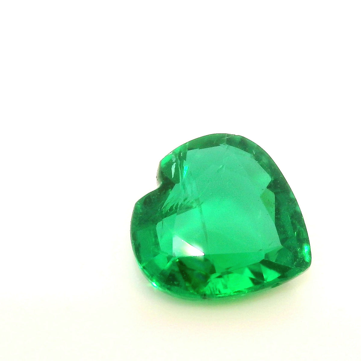 Heart Green Emerald 1.99ct loose gemstone