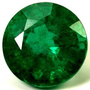Round Green Emerald 1.72ct loose gemstone