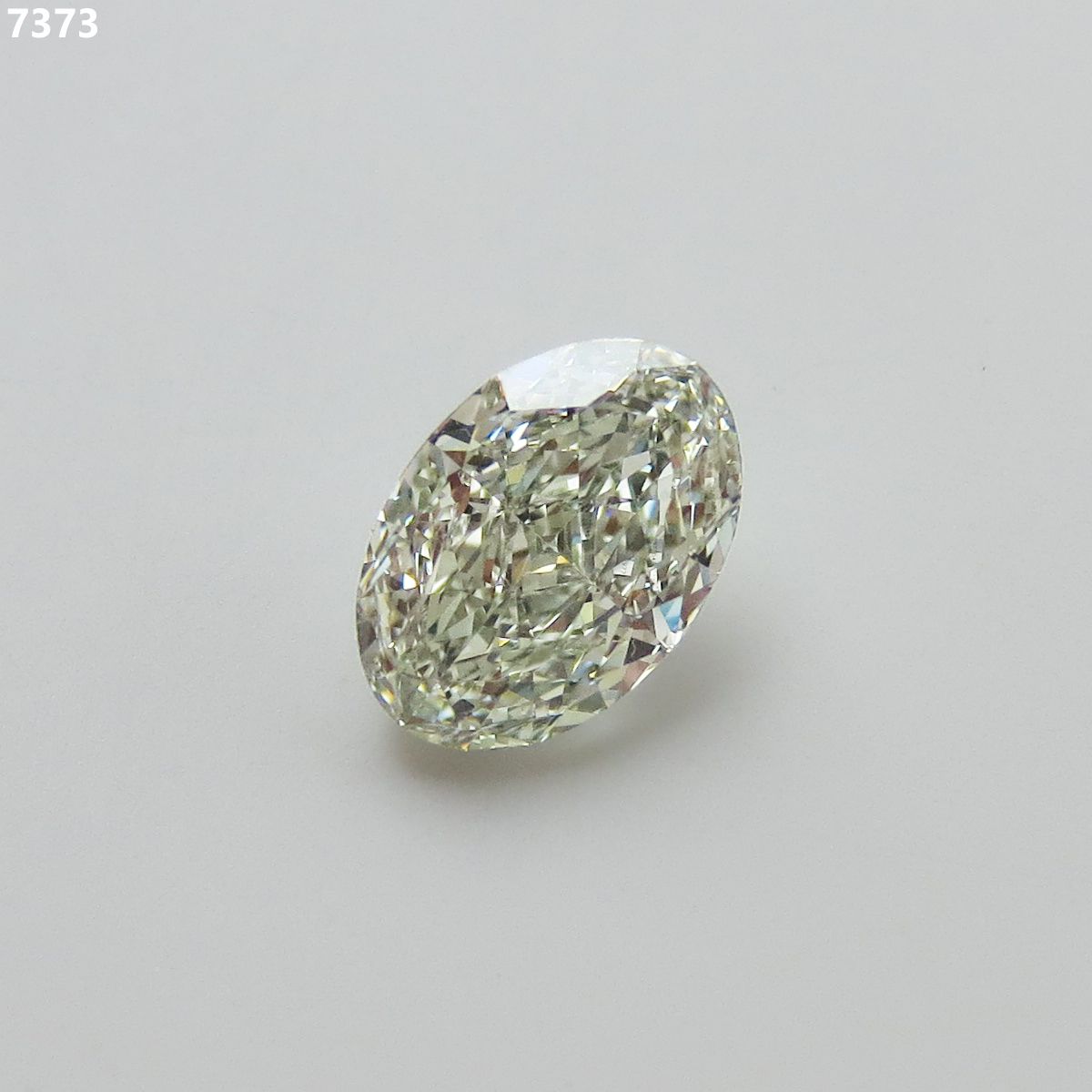 Oval Fancy Light Grayish Green Natural Diamond 1.27ct IF loose diamond