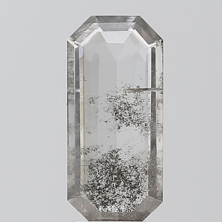 Emerald Salt And Pepper Lab-grown Diamond 1.74ct I2 loose diamond