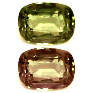 Cushion Green Alexandrite 0.64ct loose gemstone