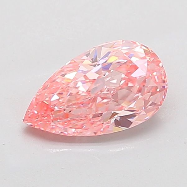 Pear Fancy Vivid Pink Lab-grown Diamond 2.09ct VS1 loose diamond