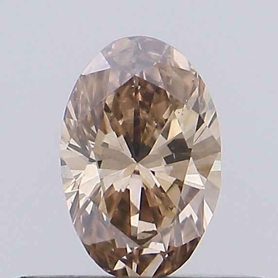 Oval Fancy Brown Natural Diamond 0.28ct VS2 loose diamond