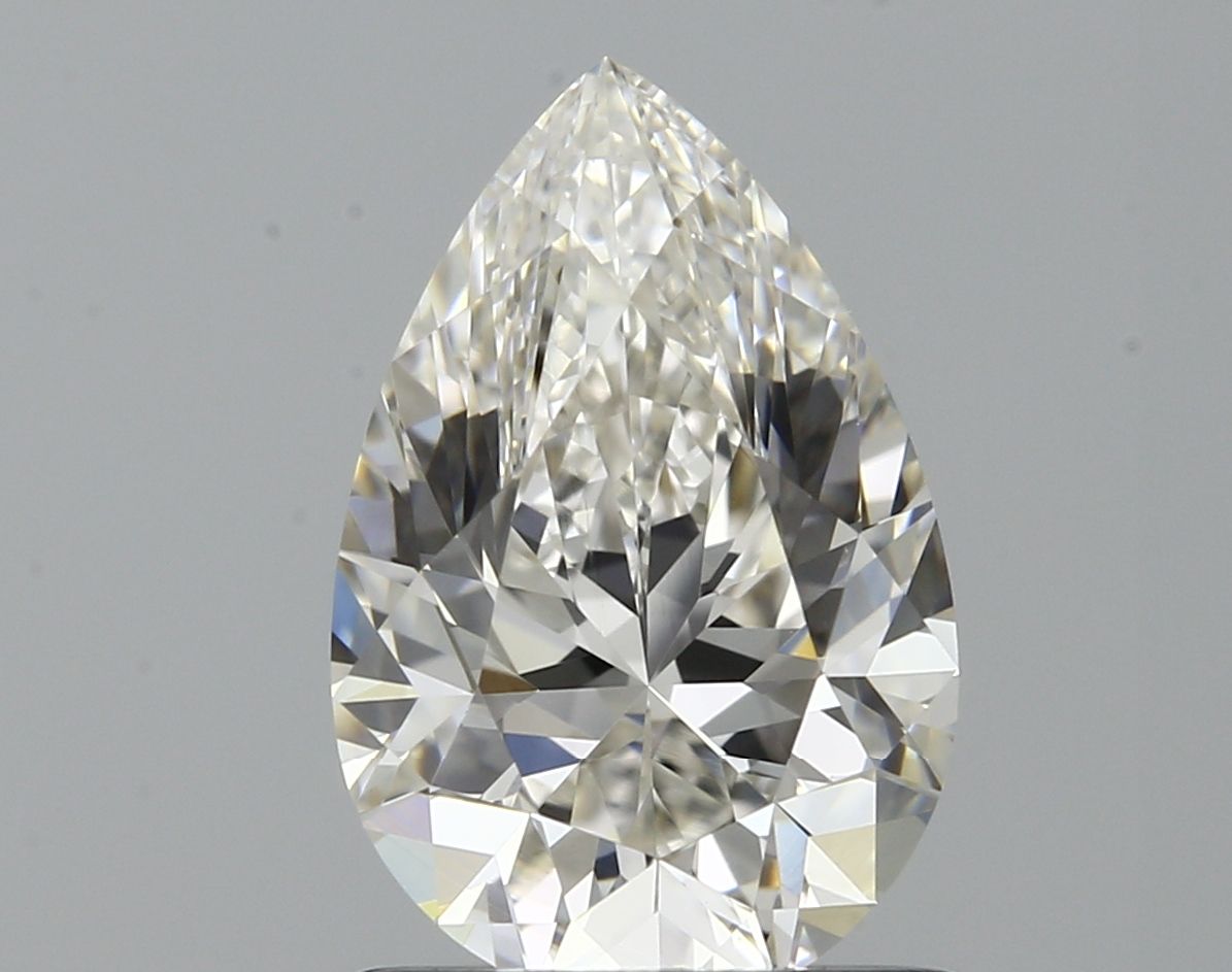 Pear Natural Diamond 1.01ct I VVS2