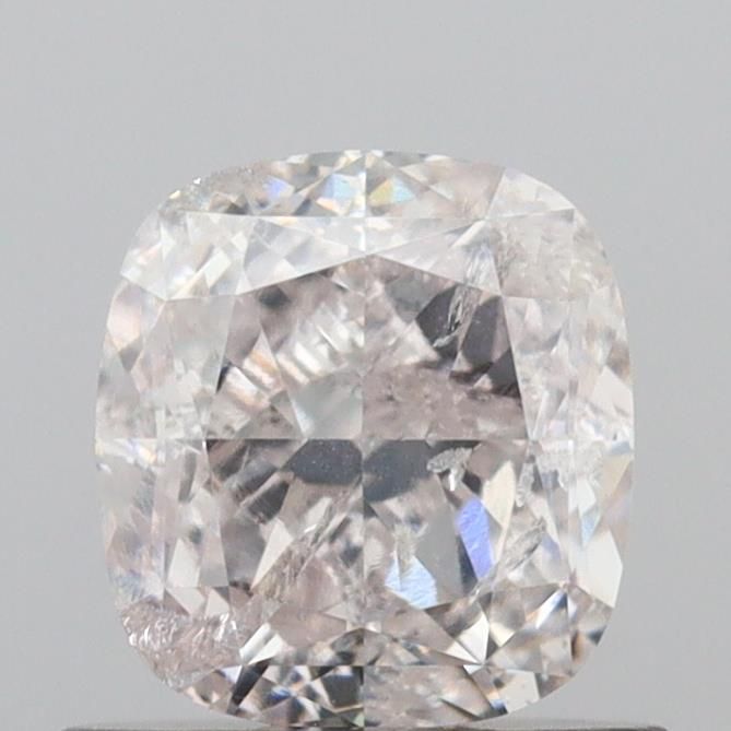 Cushion Very Light Pink Natural Diamond 1.02ct I2 loose diamond
