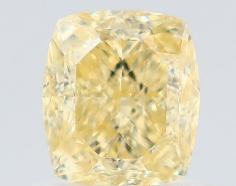 Cushion Fancy Yellow Natural Diamond 1.01ct VS1 loose diamond