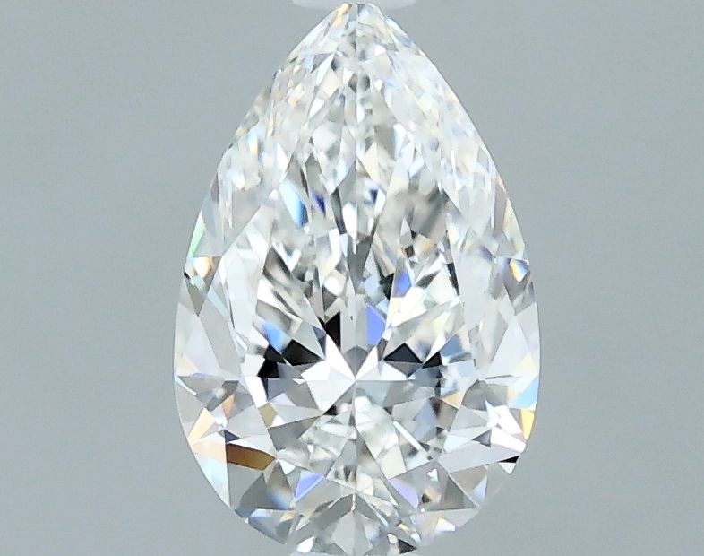 Pear Natural Diamond 0.53ct F IF