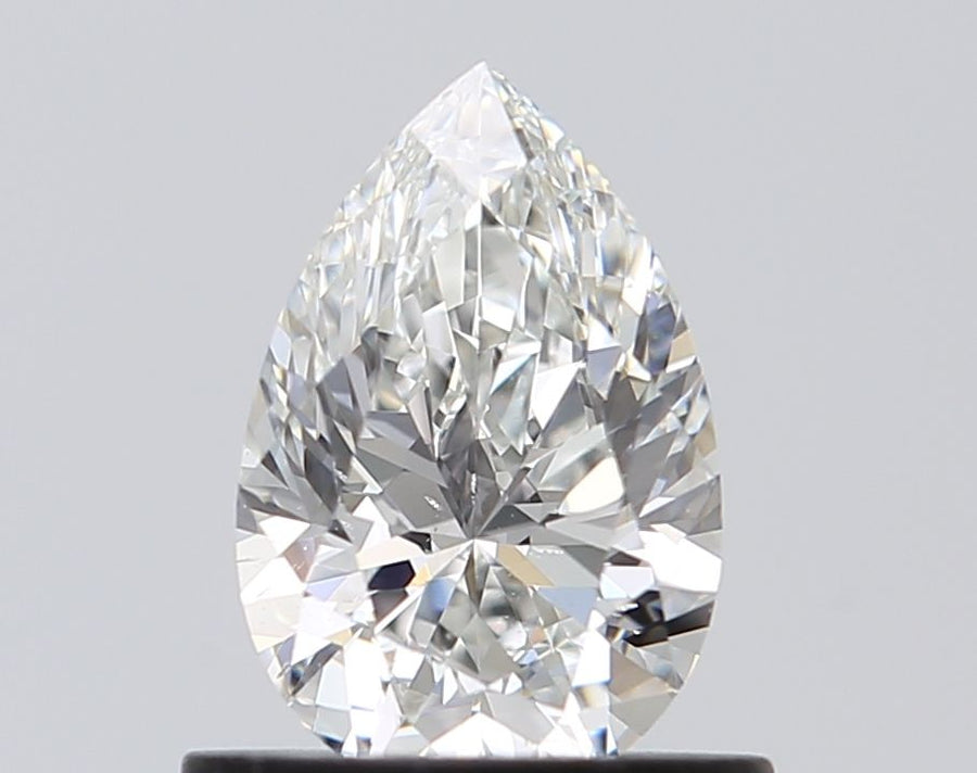 Pear Faint Yellow Green Natural Diamond 0.7ct SI1 loose diamond