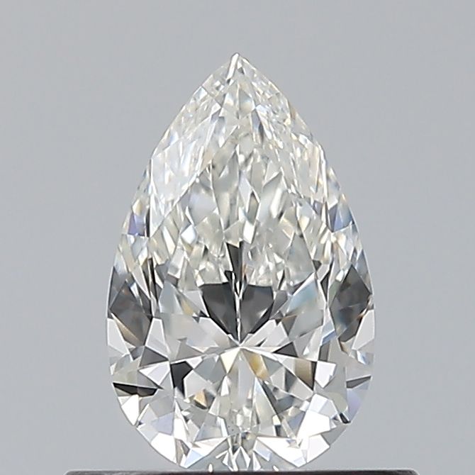 Pear Natural Diamond 0.52ct G VS2