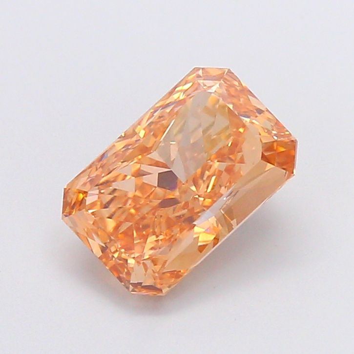 Radiant Fancy Light Brown Lab-grown Diamond 3.03ct VS1 loose diamond
