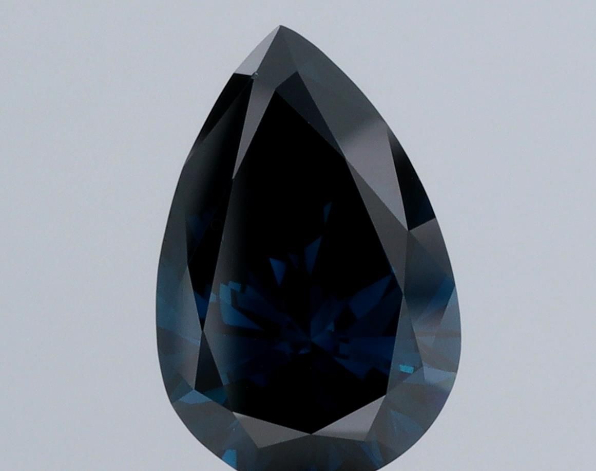Pear Black Lab-grown Diamond 2.24ct VS1 loose diamond