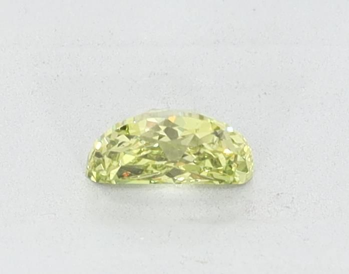 Half Moon Green Lab-grown Diamond 0.28ct VVS2 loose diamond
