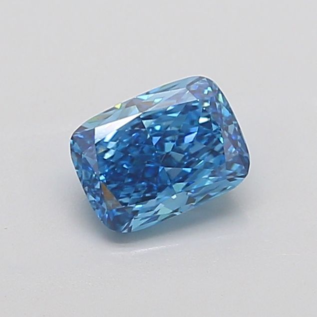 Cushion Fancy Vivid Blue Lab-grown Diamond 1.67ct VS1 loose diamond
