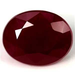 Oval Red Ruby 1.63ct loose gemstone